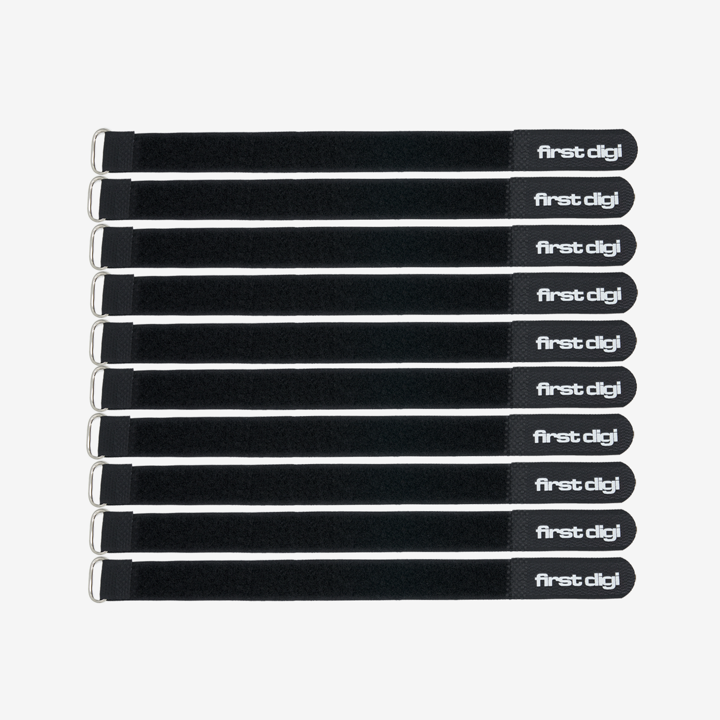 First Digi Velcro Cable Tie - Set of 10