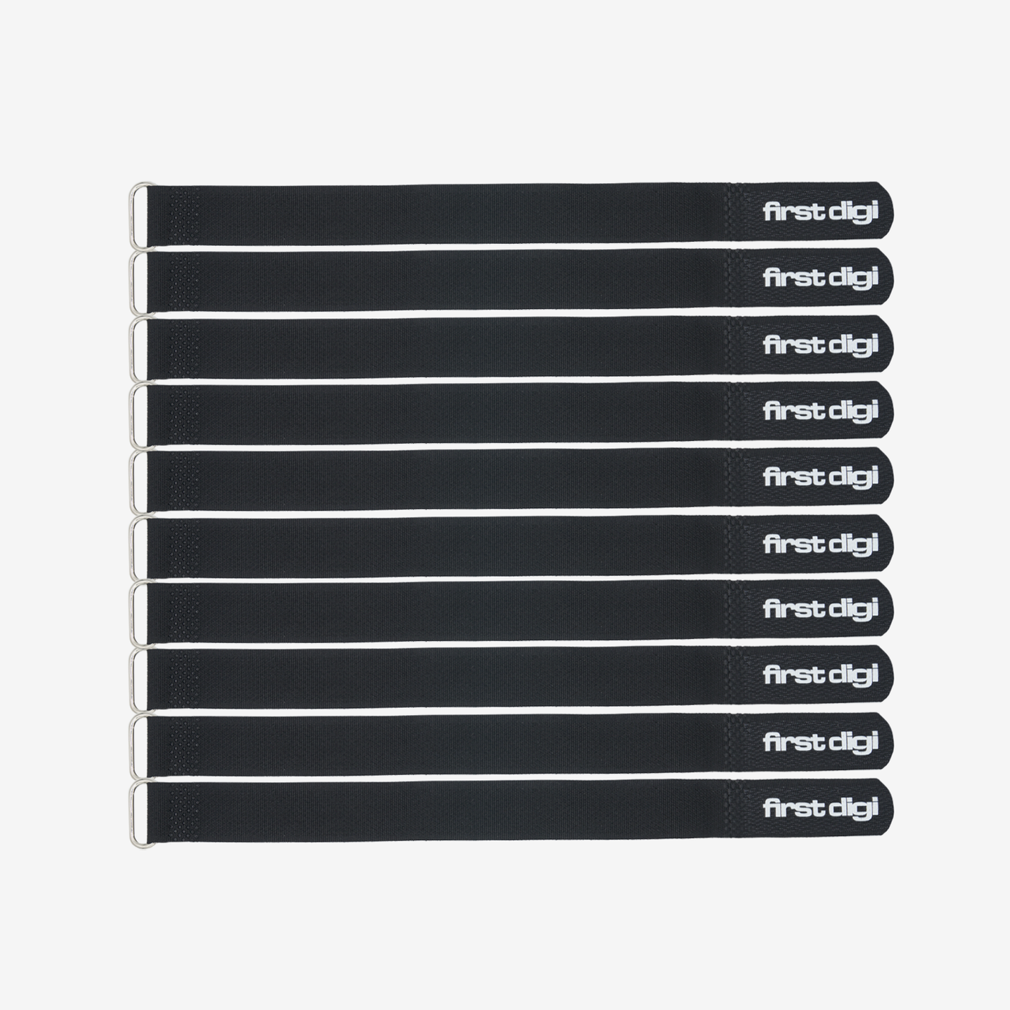 First Digi Velcro Cable Tie - Set of 10